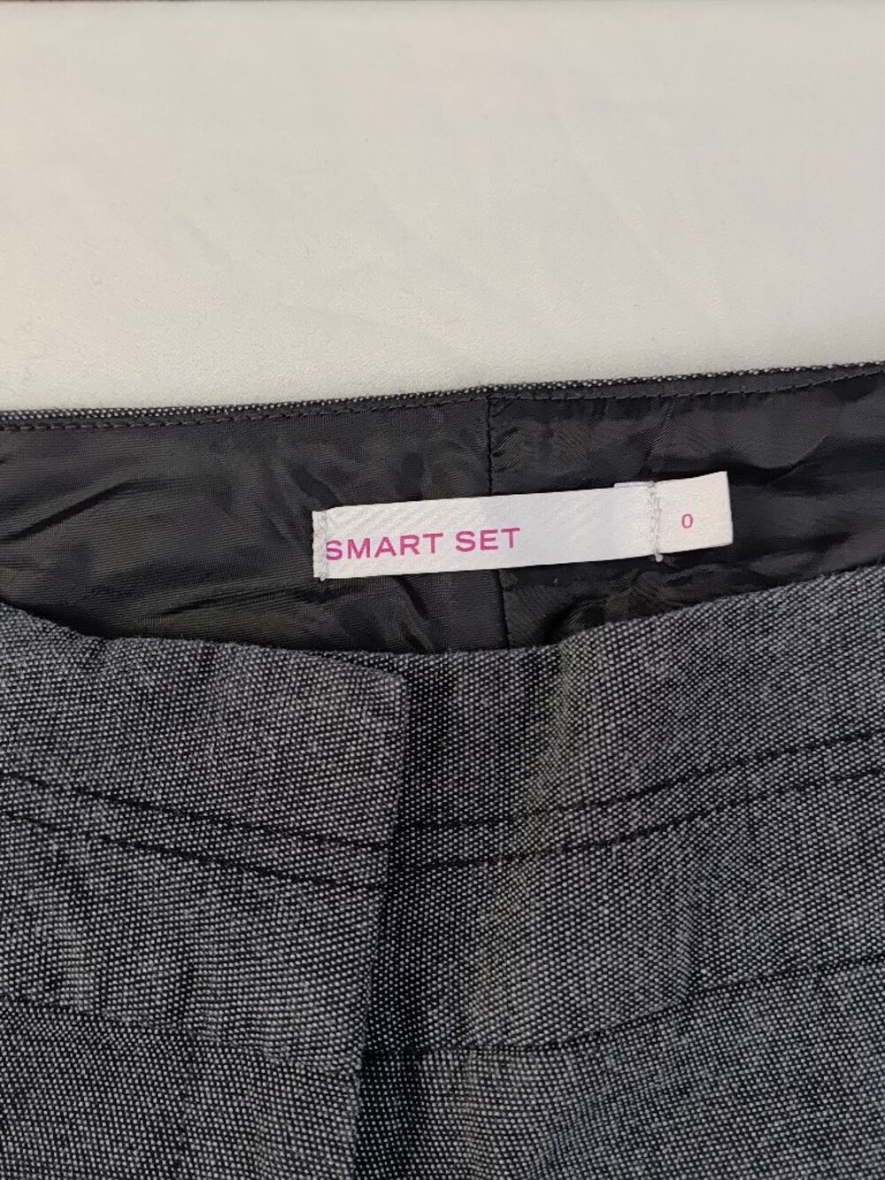 Smart Set Vintage Grey Cotton Pants Size 0 - Picture 3 of 10